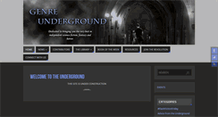 Desktop Screenshot of genreunderground.com